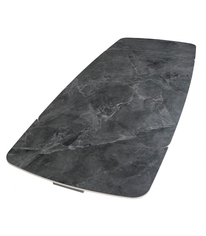 Mesa extensible con tablero porcelánico CASIAN
