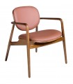 Sillón de madera tapizado ERTA