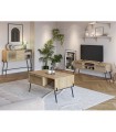 Mueble de recibidor rústico y colonial ECRIN