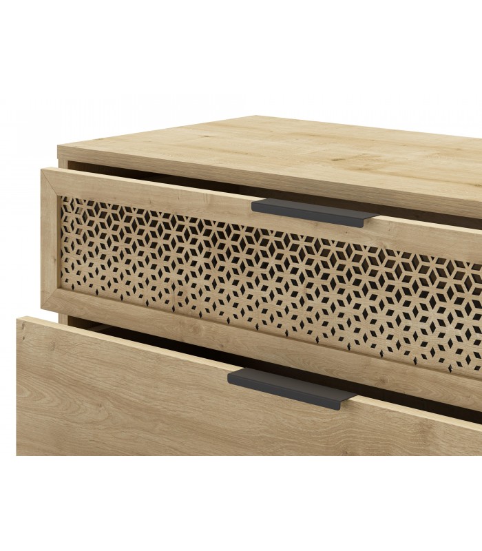 Cómoda de madera rústica y colonial ECRIN