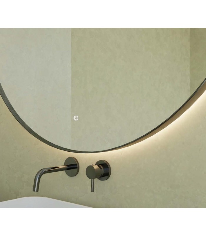 Espejos para baños con luz LED ECLIPSE GD Negro