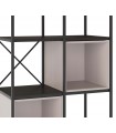 Estantería en metal y madera ANKA Crema MD