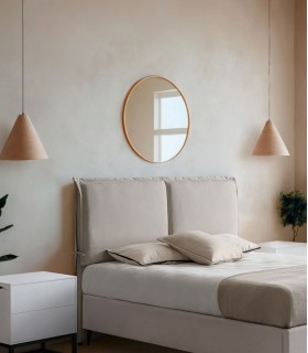 Cabecero de diseño moderno tapizado ITACA