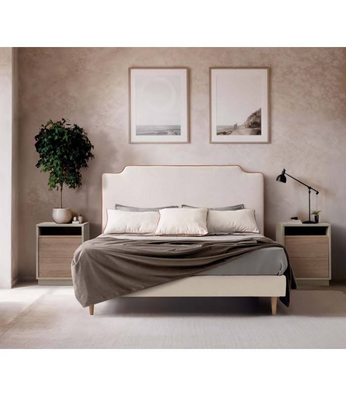 Cama Original con somier tapizado ZANTE