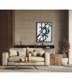 Cuadro decorativo sobre cristal impreso GRAPHOS I