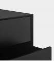 Mueble tv y aparador diseño para salón comedor PLATT Negro