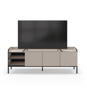 Mueble de televisión de estilo moderno ADARA Crema