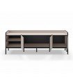 Mueble de televisión de estilo moderno ADARA Crema