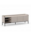 Mueble de televisión de estilo moderno ADARA Crema
