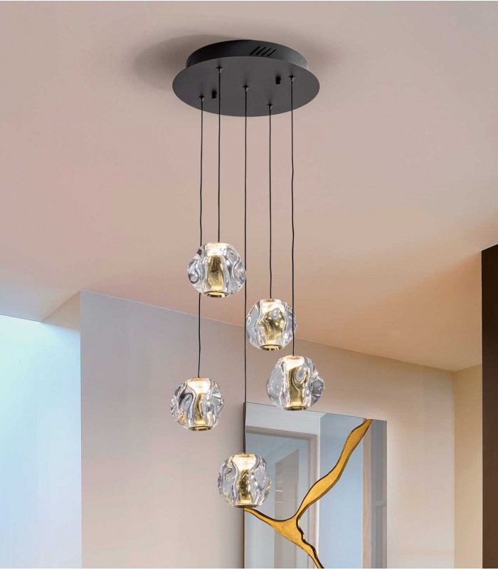 Lámpara de techo LED de estilo moderno ZARIA 5L