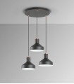Lámpara Circular de 3 Luces IRIAS
