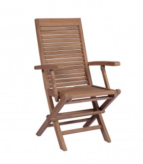 Sillón plegable de Teca MATI