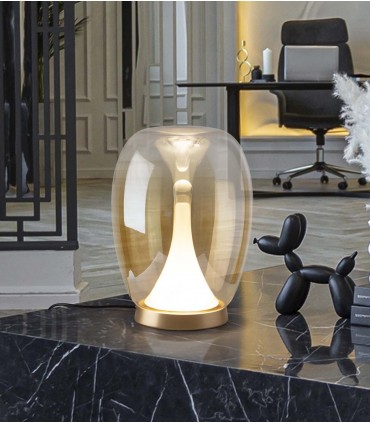 Lámpara LED de sobremesa SUSPIRO Oro