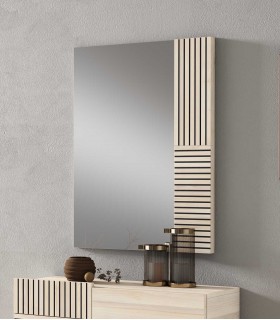 Espejo moderno de madera DANIELA