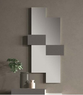 Espejo de madera de estilo moderno DELTA