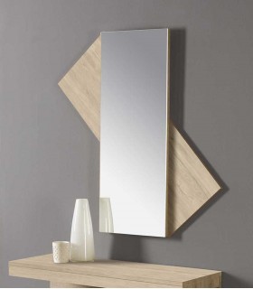 Espejo de madera de estilo nórdico ESTOCOLMO