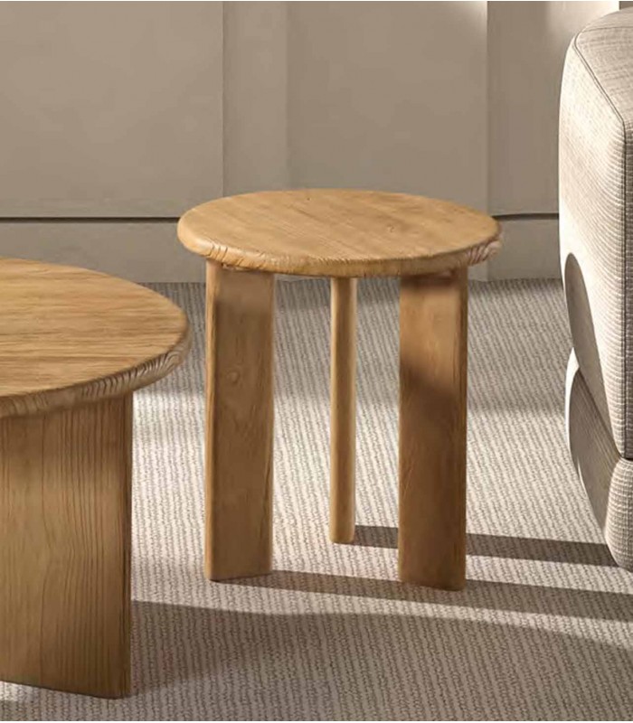 Mesa de rincón en madera natural CANADÁ