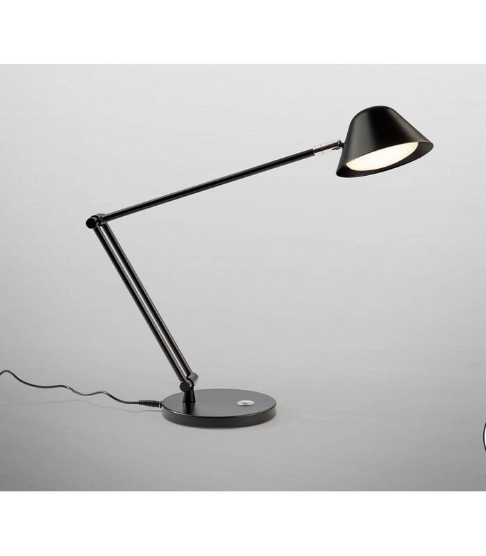 Flexo de mesa en metal TAROS Negro Schuller
