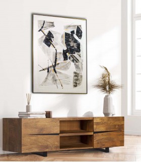 Cuadro abstracto de estilo moderno BARCO