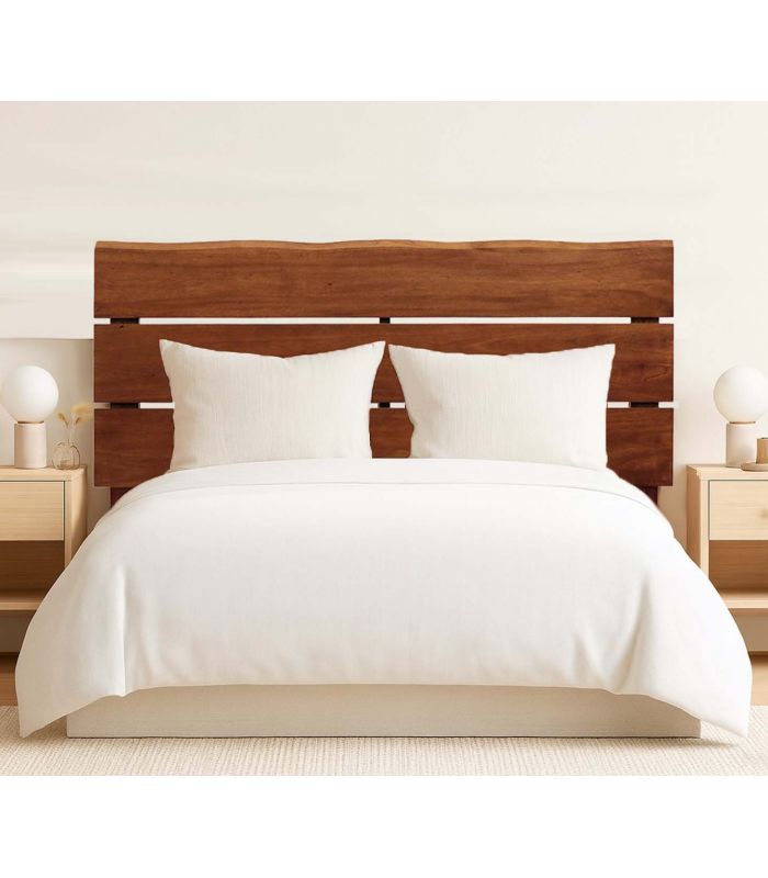 Cabecero de matrimonio en madera de Caoba OPORTO