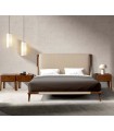 Cama moderna tapizada TOLEDO King Size