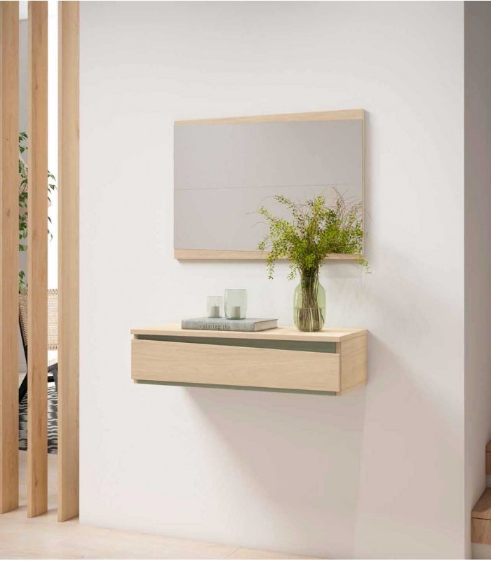 Espejo moderno de madera SABRINA