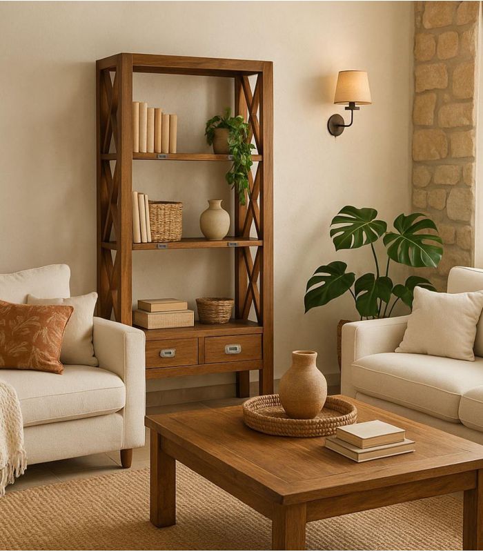 Librerías-Estantería de Madera Coleccion STAR CRUZ Pequeña