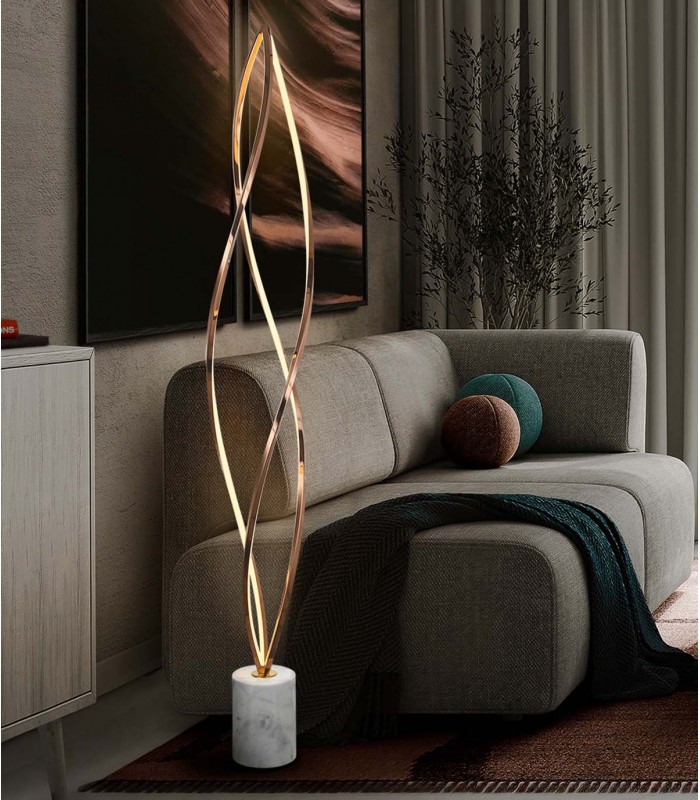 Lámpara de Pie moderna con luz LED ADELE
