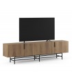 Mueble de televisión de madera y metal MARTINA