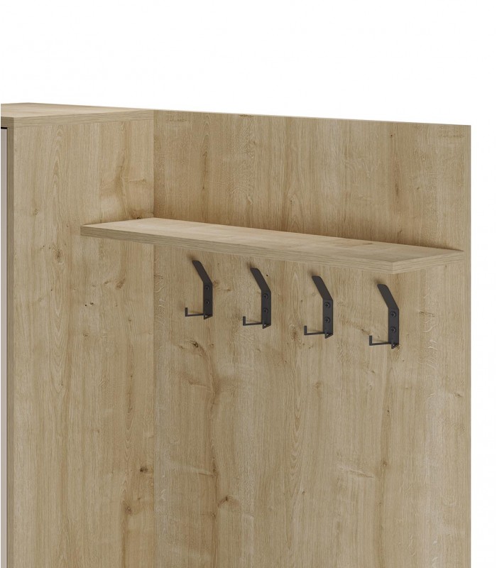 Mueble de recibidor de madera HEIDY Crema