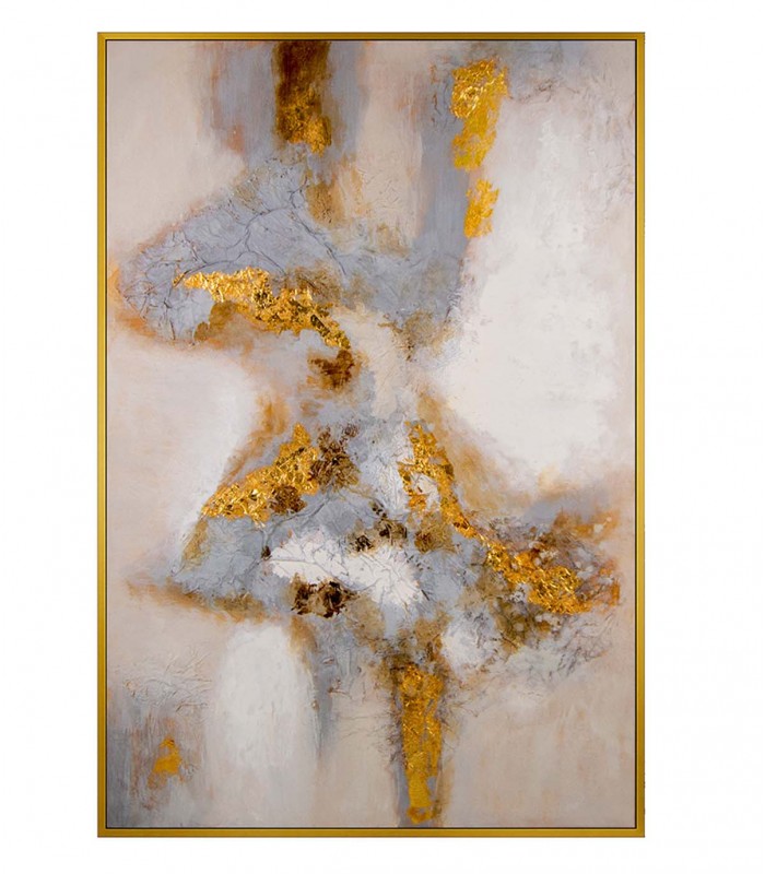 Cuadro de grandes dimensiones estilo abstracto PRAGA NOCHE