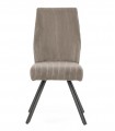 Packs de 2 Sillas tapizadas modernas ANIBAL Gris