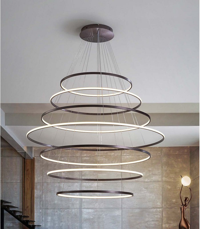 Lámpara Grande LED moderna ODESSA