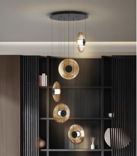 Lámpara circular de estilo moderno DIABOLO