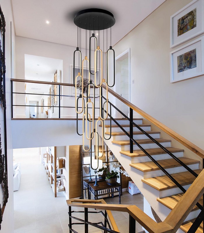 Lámpara LED de grandes dimensiones COLETTE 14 Luces