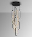 Lámpara LED de grandes dimensiones COLETTE 14 Luces