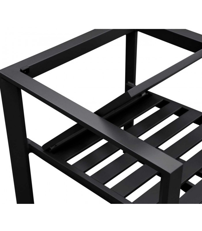 Sillón de comedor en Aluminio ONIX Antracita