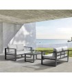 Sofá de 2 plazas para terraza NILAND Antracita