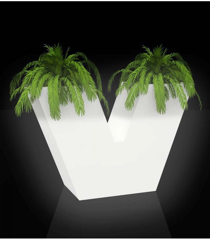 Macetero de diseño moderno UVE Vondom