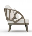 Sillón en Madera de Teca y Cuerda natural NEO KRABI
