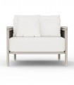 Sillón moderno de aluminio para exterior BOTIT