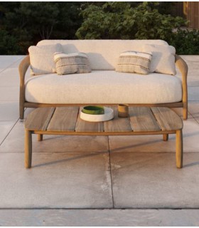 Mesa de centro en madera de teca FUSTA VONDOM