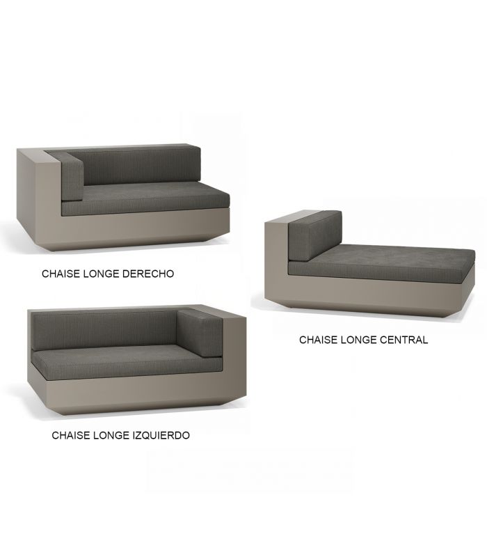 Chaise Longe modular VELA Vondom
