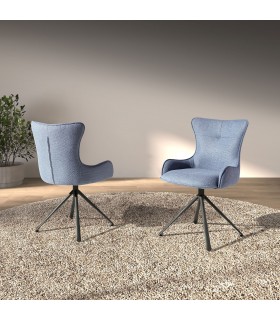 Silla giratoria de diseño moderno ÁGATA