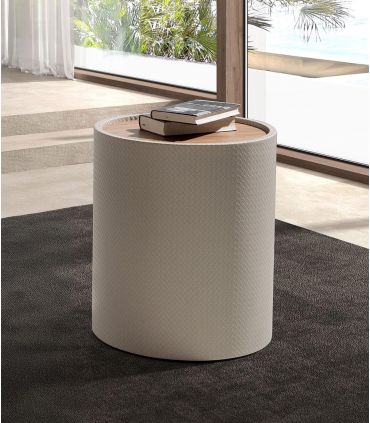 Mesa moderna de rincón tapizada ZARIA