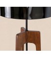 Lámpara de Pie en aluminio y madera de pino SETA