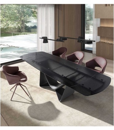 Mesa de Comedor Extensible de diseño moderno KENIA