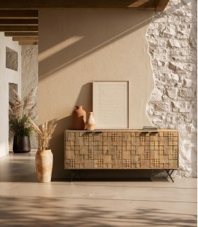 Original Aparador en madera de mango PRIYA