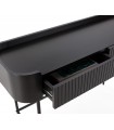 Consola recibidor de diseño moderno WILLA Negra
