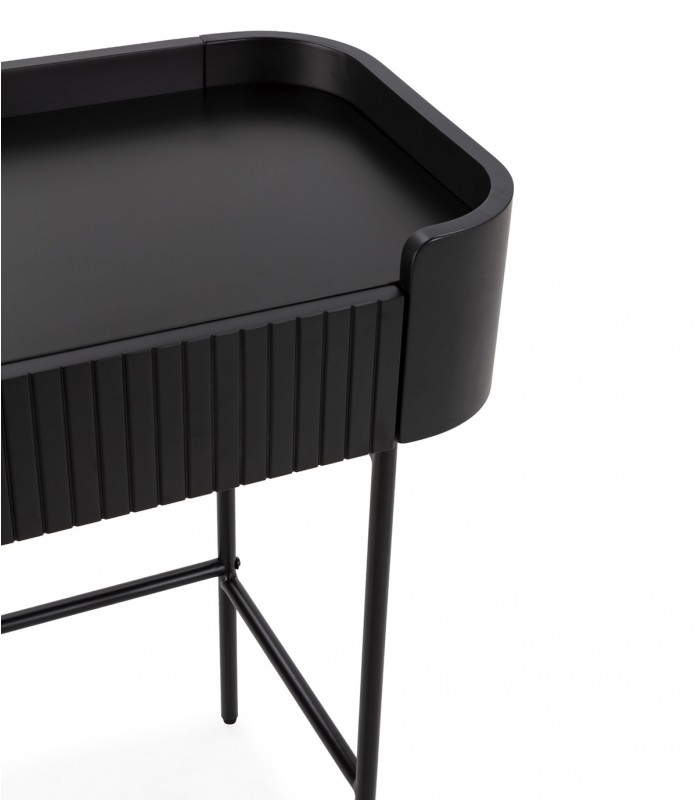 Consola recibidor de diseño moderno WILLA Negra